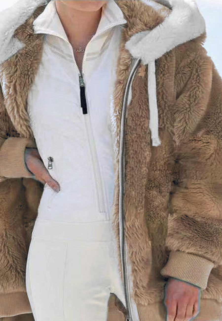 Veste polaire zippée femme