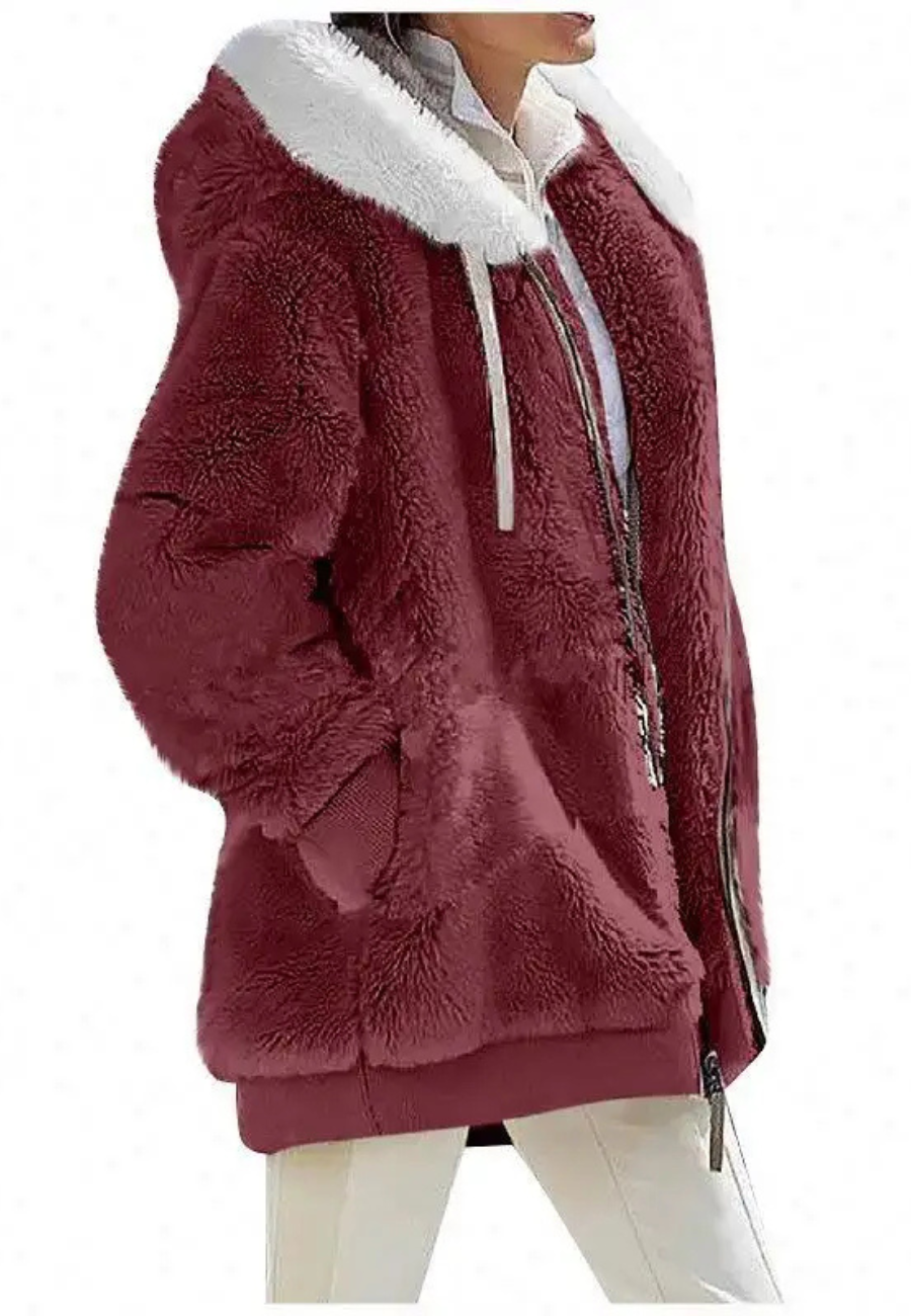 Veste polaire zippée femme