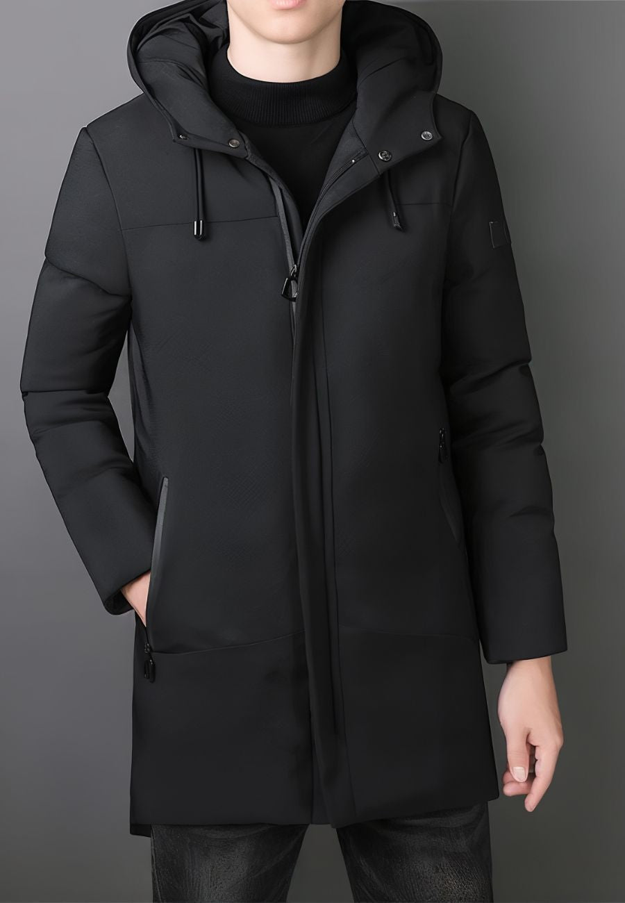 Parka longue homme