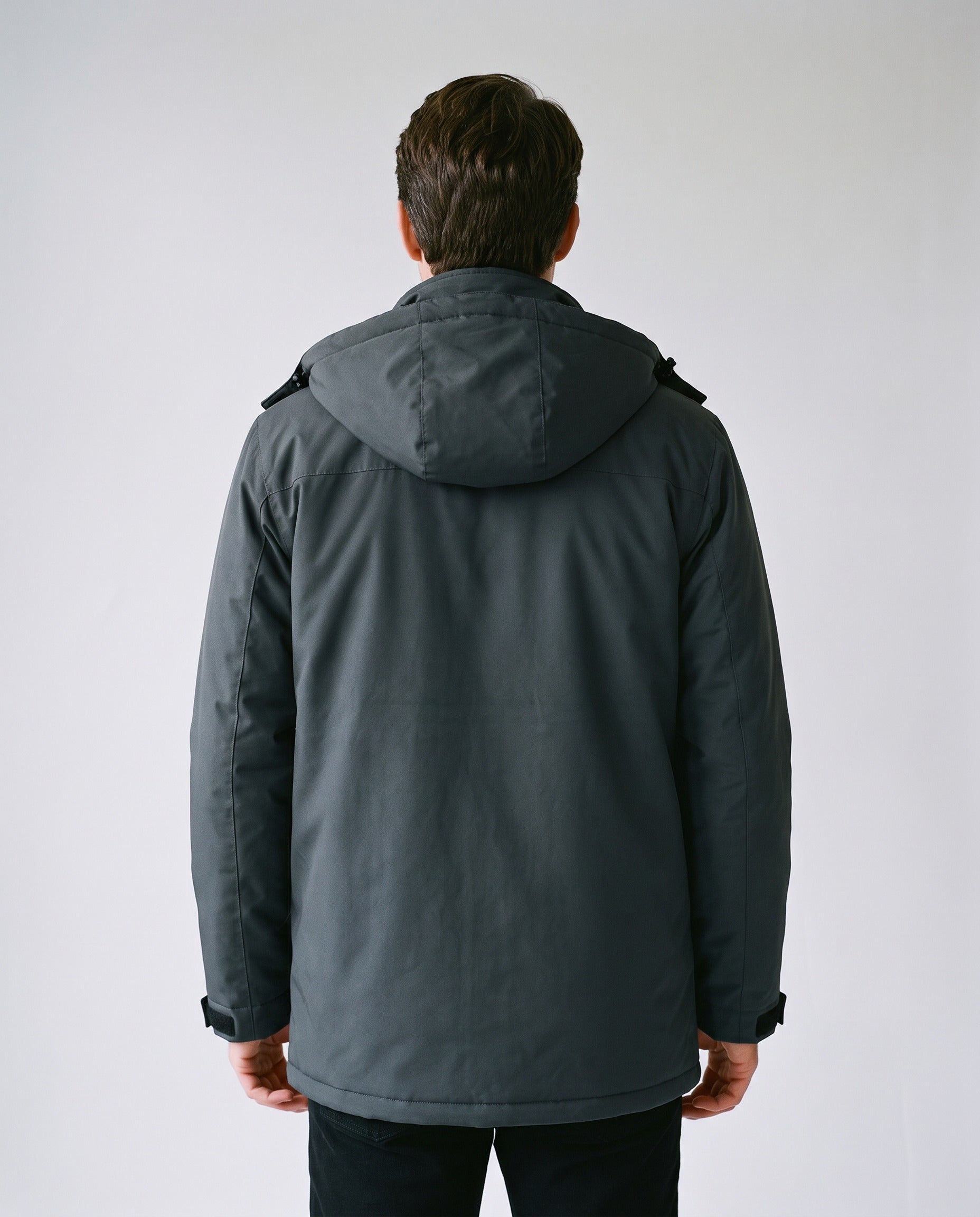 Blouson chaud imperméable homme - vue dos