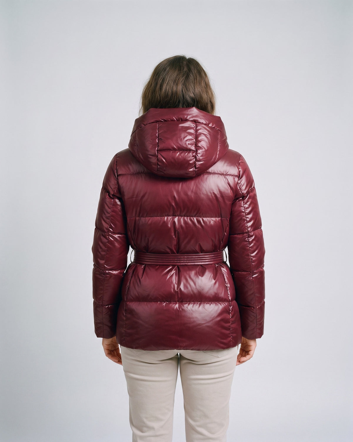 Doudoune Bordeaux Femme - dos