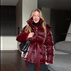 Doudoune Bordeaux Femme