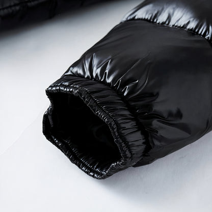 Doudoune d'hiver brillante pour homme
