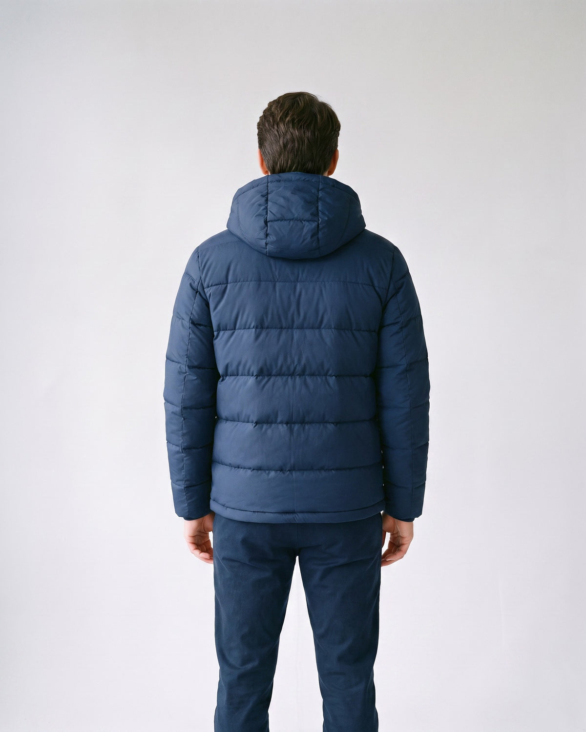 Doudoune Homme Bleu Marine - dos