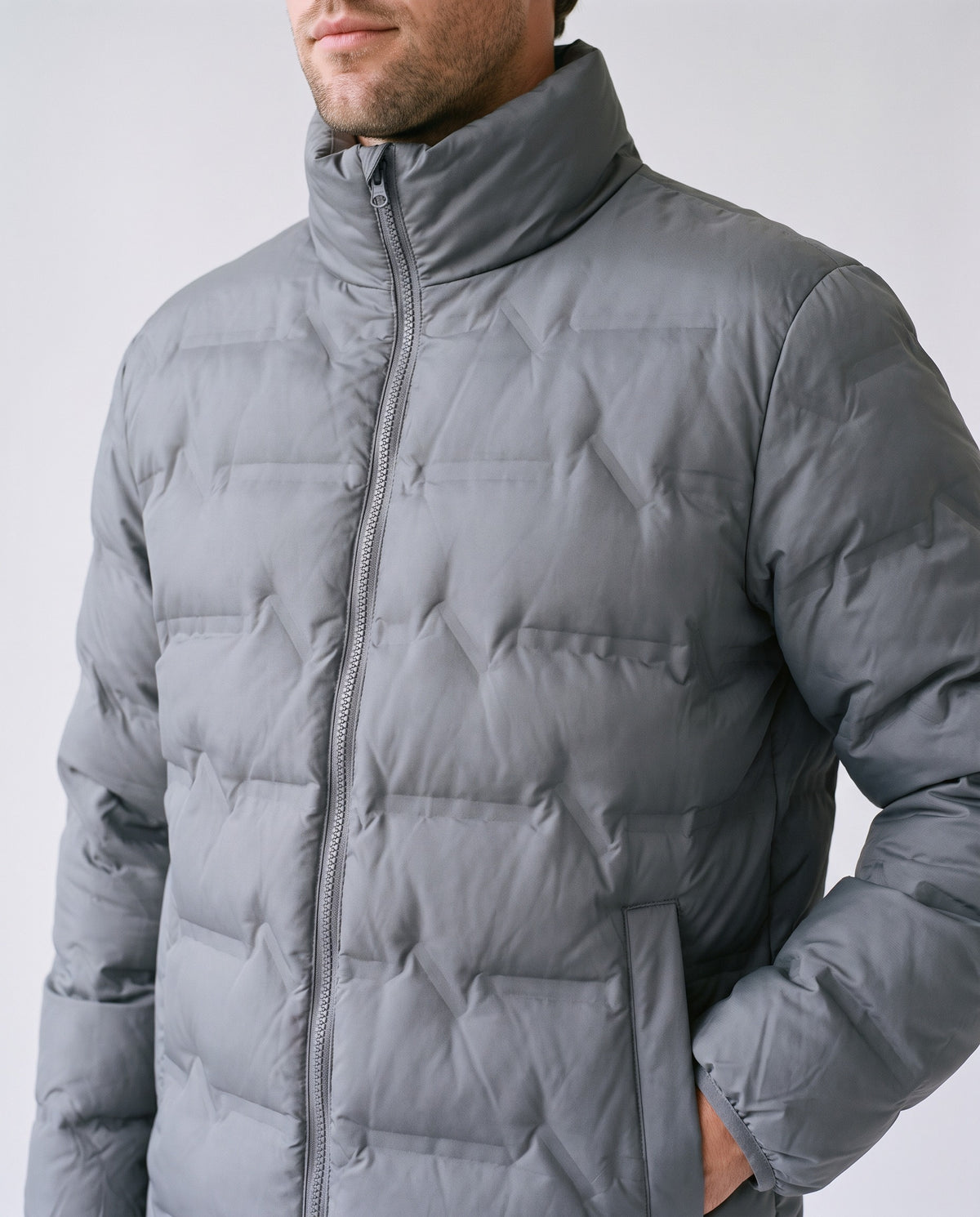 Doudoune Homme Oversize - détail