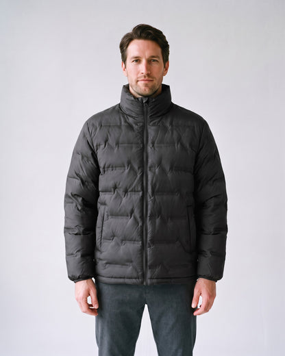 Doudoune Homme Oversize Noir - face