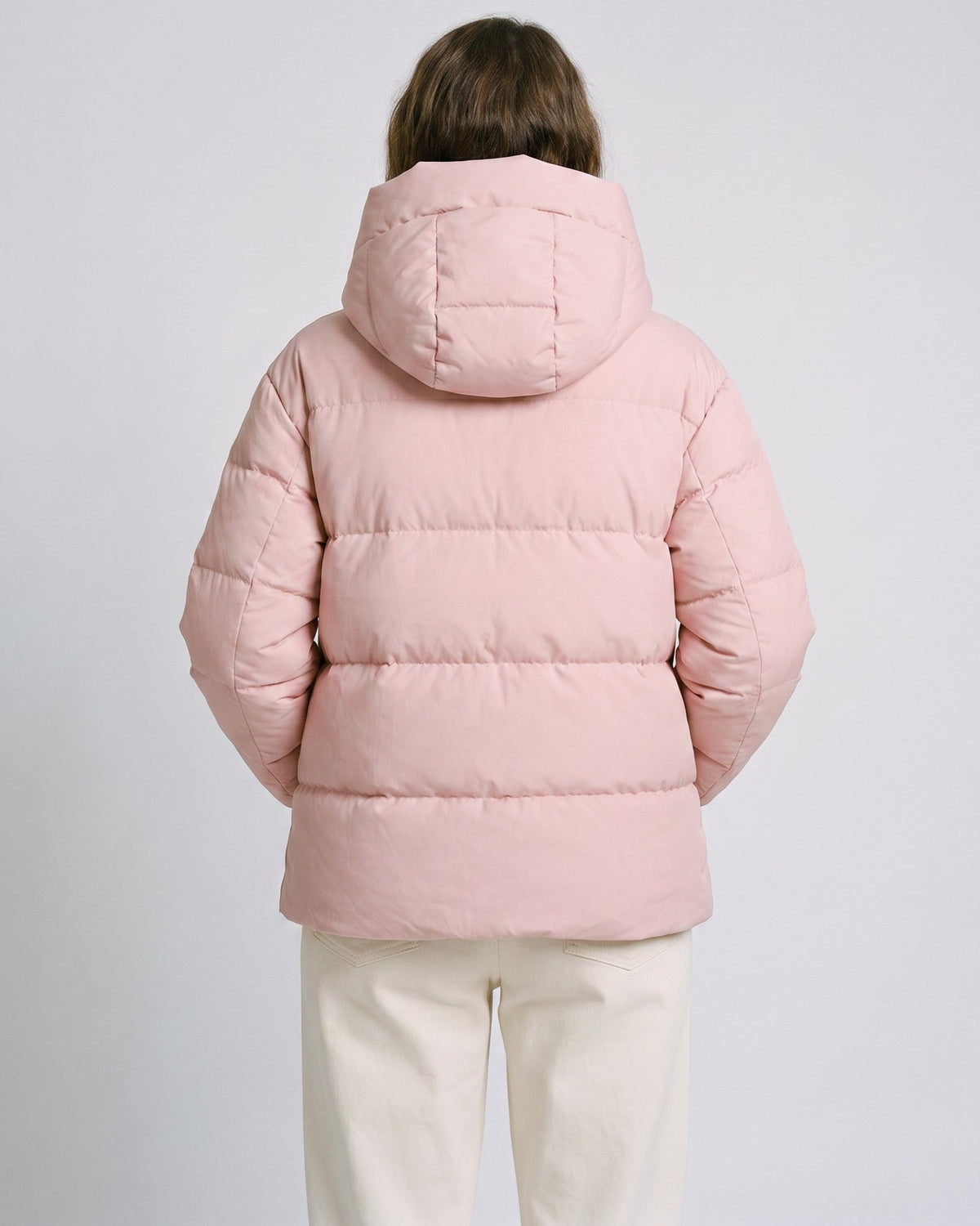 Doudoune Rose Femme - dos