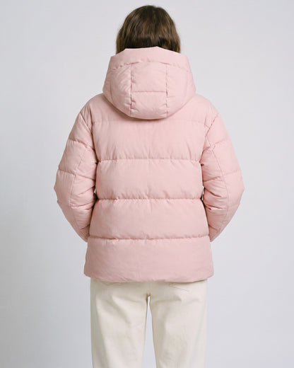 Doudoune Rose Femme - dos