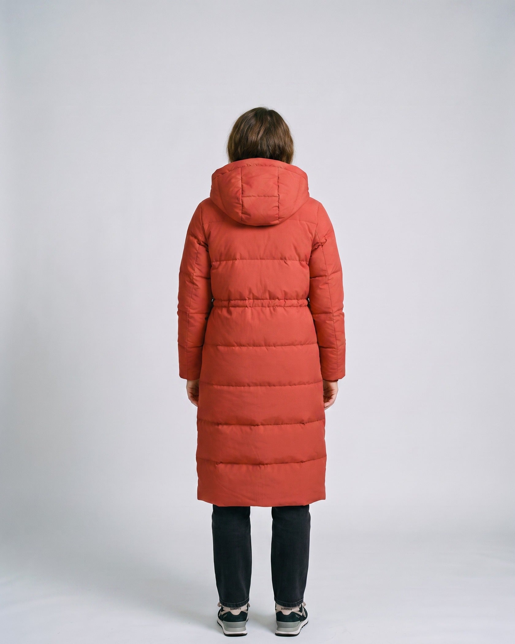 Doudoune Rouge Femme - dos