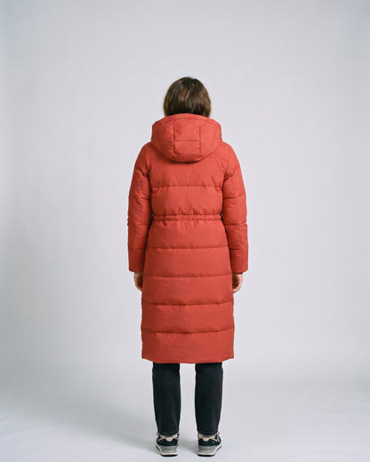Doudoune Rouge Femme - dos
