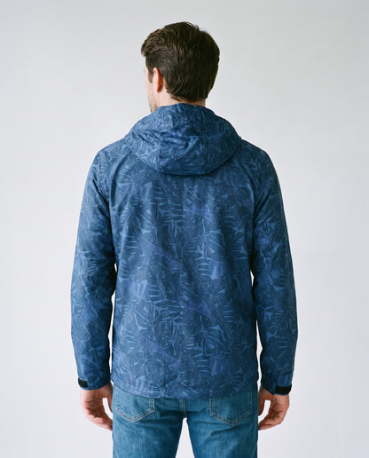 Imperméable homme à capuche - vue dos