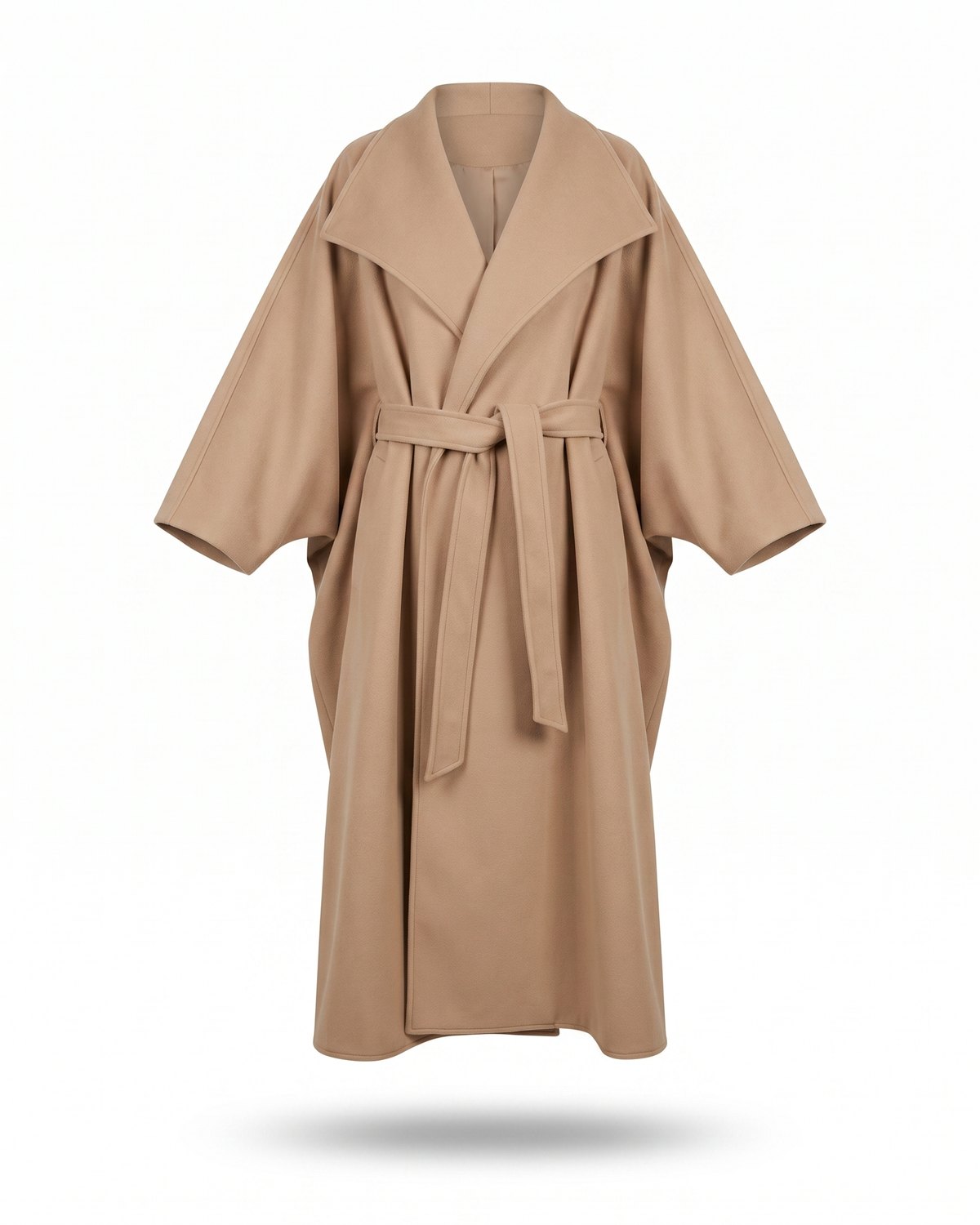 Manteau oversize camel femme — Packshot