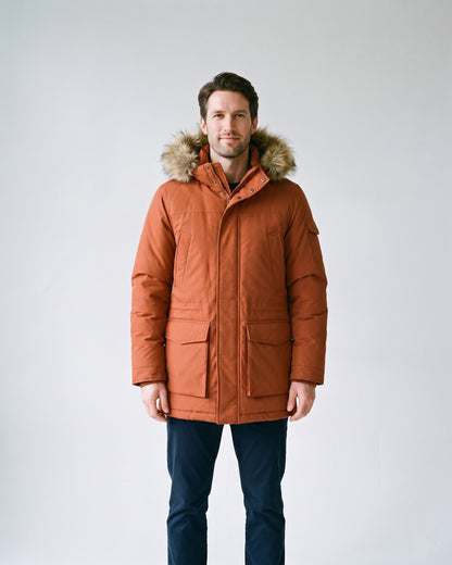 Parka Fourrure Homme - face