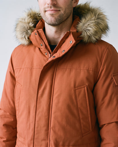 Parka Fourrure Homme - détail