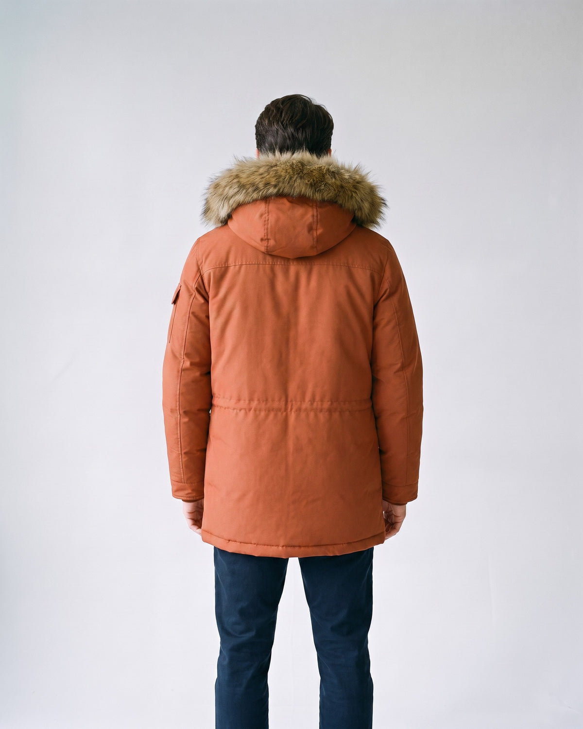 Parka Fourrure Homme - dos