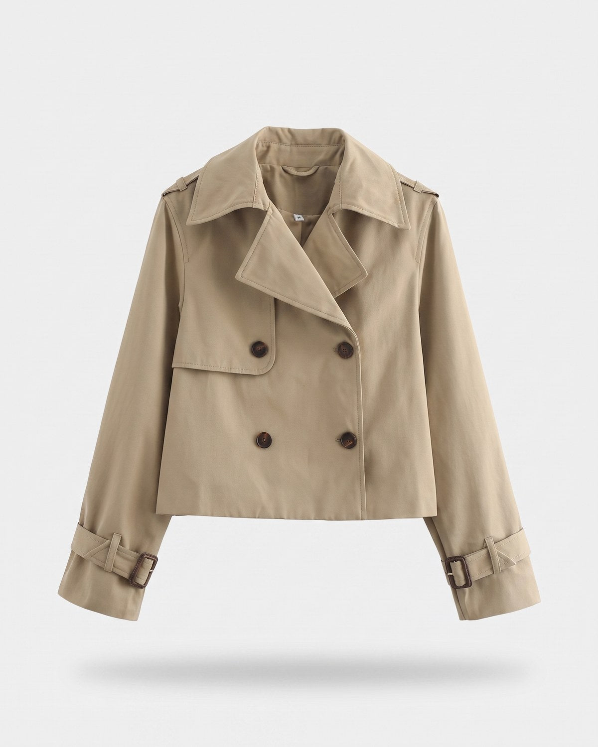 Trench court camel femme produit