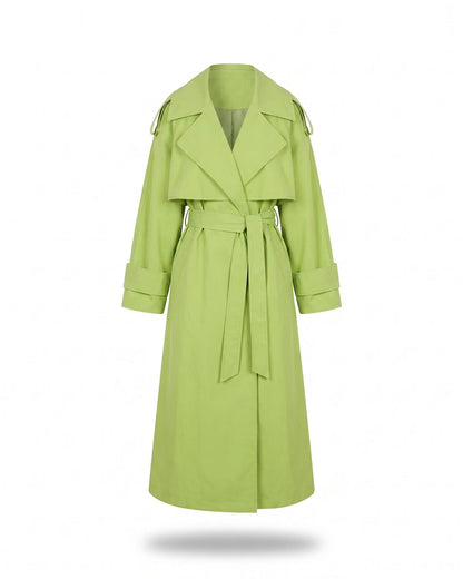Trench Kaki Vert Foncé Femme packshot