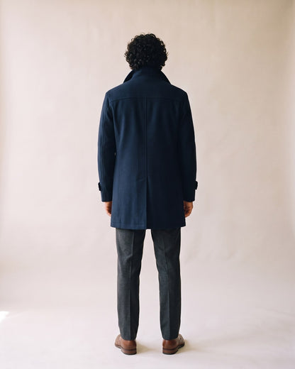 Trench marine homme - vue dos