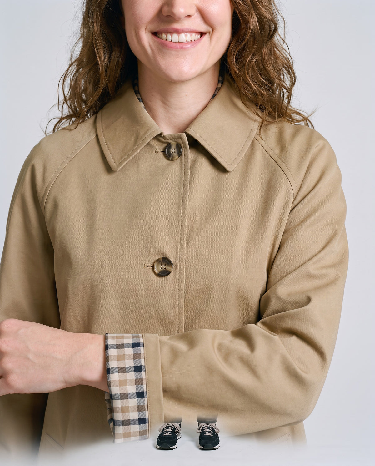 Trench Camel Femme - détail