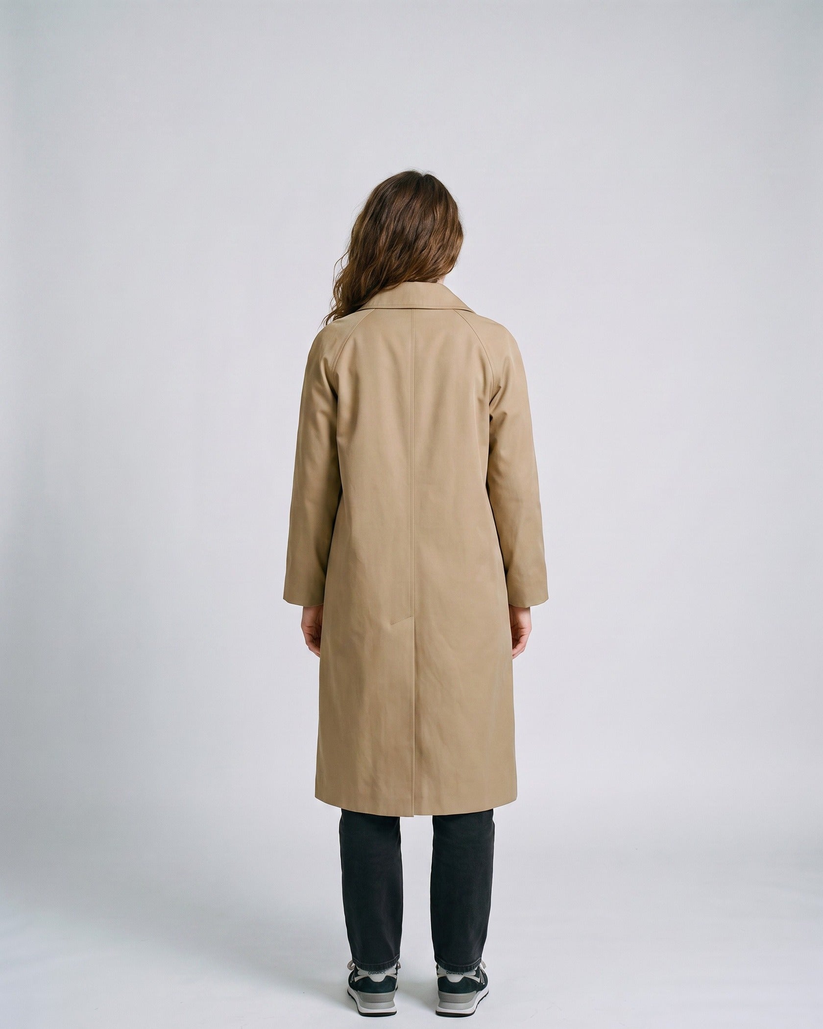 Trench Camel Femme - dos