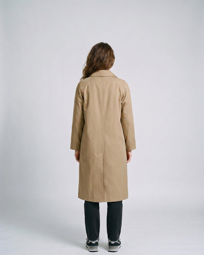 Trench Camel Femme - dos