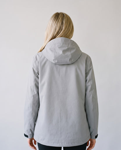 Veste imperméable femme - vue dos